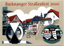 Backnang, Strassenfest 2000