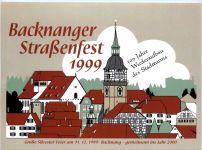 Backnang, Strassenfest 1999