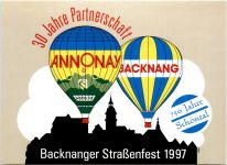 Backnang, Strassenfest 1997