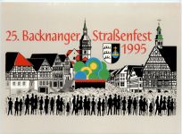 Backnang, Strassenfest 1995