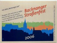 Backnang, Strassenfest 2006