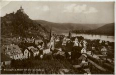 Braubach a. Rhein, mit der Marksburg