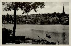 Lauenburg-elbe, Blick von Hohnstorf