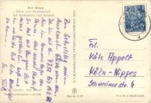 Bad Kösen, Blick vom Himmelreich auf Rudelsburg und Saaleck