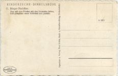 Kinderzeche - Dinkelsbühl, Bürger Hechtlen