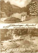 Kurort Schleusinger-Neundorf, Holzköhlergaststätte im Glasbachtal