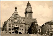 Plauen, Altmarkt mit Rathaus