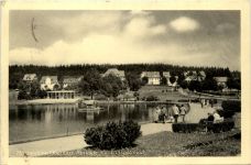 Hahnenklee Oberharz, Kurteich mit Trinkpavillon