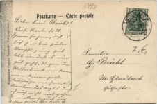 Gruss aus Bad Neuenahr, Partie im Kurpark und Wandelbahn