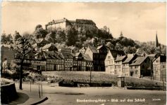 Blankenburg, Blick auf das Schloss