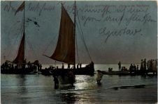 Gruss von Norderney, Partie an der Segelbuhne