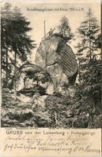 Gruss von der Luisenburg im Fichtelgebirge -