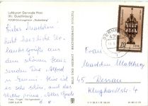 Kurort Gernrode FDGB-Erholungsheim Stubenberg