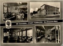 Nordhausen, HO-Gaststätte Stadt-Terrasse, div. Bilder