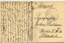 Heyst - Gedeelte van den Dijk - Feldpost 1. Marine Division