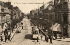 Calais - Boulevard Lafayette - Tramway