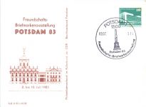 DDR - Potsdam - Briefmarkenausstellung - Ganzsache