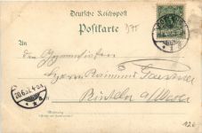 Gruss aus Cottbus - Litho