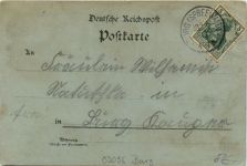 Gruss aus dem Spreewald - Burg - Litho