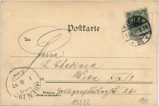 Gruss aus Wittenberge - Litho