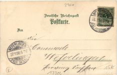 Gruss aus Wittenberge - Litho