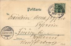 Gruss aus Perleberg - Litho