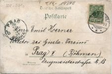 Gruss aus Perleberg - Litho