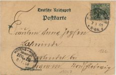 Gruss aus Perleberg - Litho