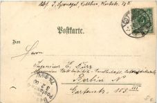 Gruss aus Cottbus - Litho