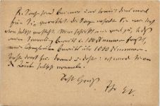 Cottbus - Ganzsache 1876