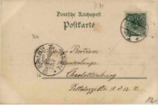 Gruss aus Cottbus - Litho
