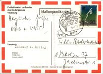 Vilsbiburg - Ballonpostkarte