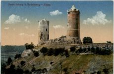 Kösen - Saalecksburg bei Rudelsburg