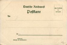 Gruss vom Kyffhäuser - Litho
