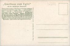 Die Sage vom Uglei See