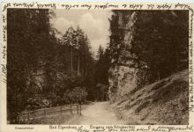 Bad Elgersburg - Eingang zum Körnbachtal