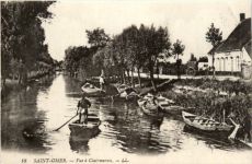 Saint Omer - Vue a Clairmarais