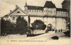 Annecy - Entree du Chateau des Ducs de Genevois