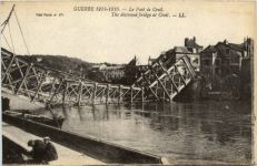 Guerre 1914-1916 - Le Pont de Creil