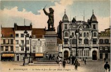 Dunkerque - La Statue de Jean Bart