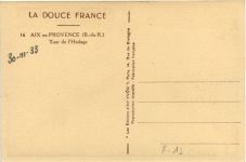 Aix en Provence - Tour de l Horologe