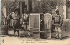 La Bourboule - Chaise a porteurs