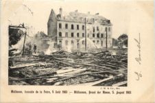 Mulhouse - Incendie de la Foire 1903
