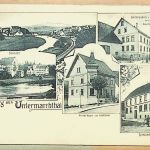 Gruss aus Untermarchthal - Original auf Bestellnummerumschlag der Grbr. Metz