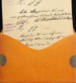 Gruss aus Obermarchthal - Original auf Bestellnummerumschlag der Grbr. Metz