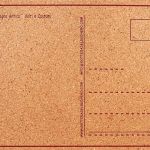 Sardegna - Voli e Costumi - Karte aus Kork