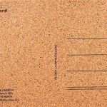 Sardegna - Costumi - Karte aus Kork