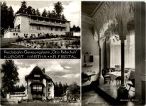 Kurort Hartha, Kr. Freital, Genesungsheim Otto Rehschuh, div. Bilder
