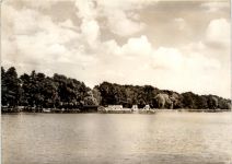 Bad Saarow-Pieskow, Blick auf die Badeanstalt