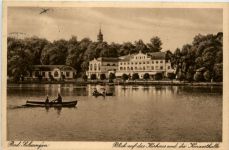 Bad Salzungen, Blick auf das Kurhaus und die Konzerthalle